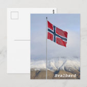 Carte Postale Svalbard, Norvège (Devant / Derrière)