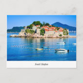 Carte Postale Sveti Stefan (Devant)