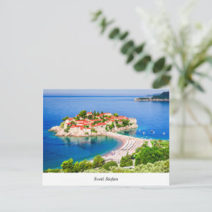 Carte Postale Sveti Stefan