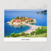 Carte Postale Sveti Stefan (Devant)