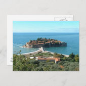Carte Postale Sveti Stefan (Devant / Derrière)