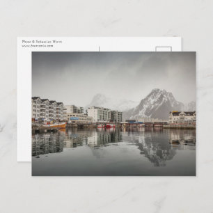 Carte Postale Svovaer Lofoten Norvège