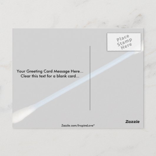 Carte Postale Swab unique (Dos)