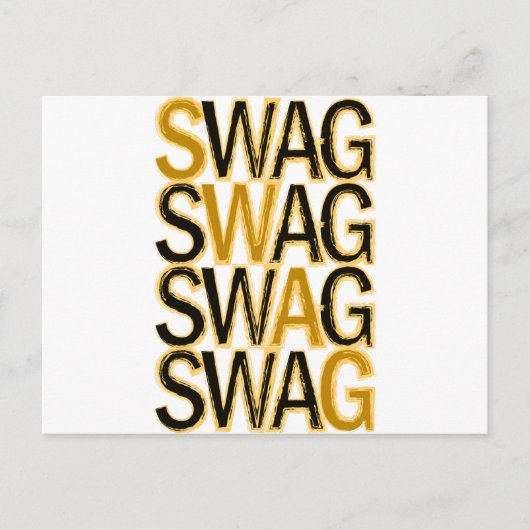 Carte Postale Swag (Devant)