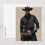 CARTE POSTALE SWAG COWBOY #4 (Devant / Derrière)