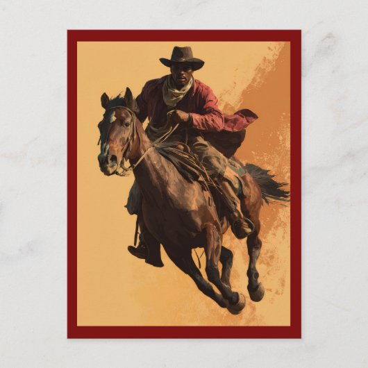 CARTE POSTALE SWAG DE COW-BOY # 3 (Devant)