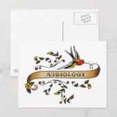 Carte Postale Swallow and Soll with Audiology (Devant / Derrière)