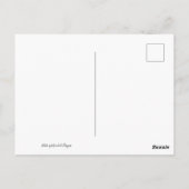 Carte postale Swan (Dos)