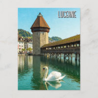 Swan à Lucerne Suisse Voyage