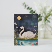 Carte postale Swan de minuit (Debout devant)