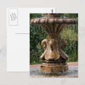 Carte postale Swan Fountain (Devant / Derrière)