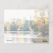 Carte postale Swan Lake Iris Gardens (Dos)