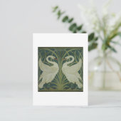 Carte Postale 'Swan, Rush et Iris' (Debout devant)