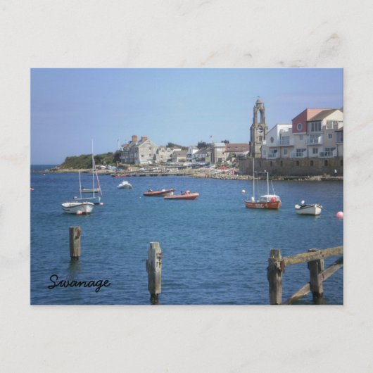 Carte Postale Swanage (Devant)