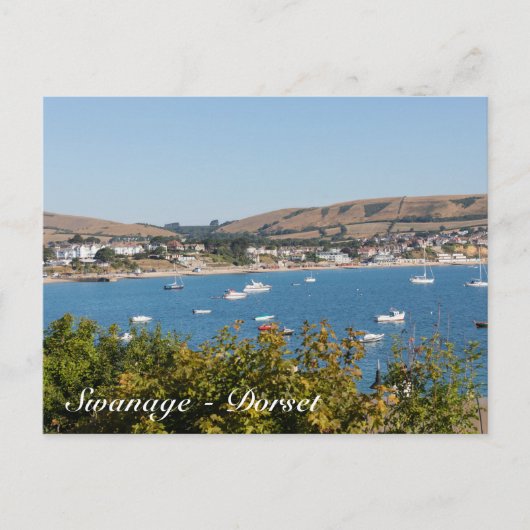 Carte Postale Swanage Dorset (Devant)