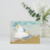 CARTE POSTALE SWANS (Debout devant)