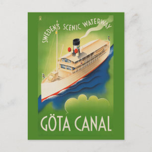 Carte Postale Sweden Vintage