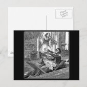 Carte Postale Sweeney Todd-Barbiers Chaise-Penny terrible (Devant / Derrière)