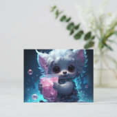 Carte postale Sweet and Playful Puppies (Debout devant)