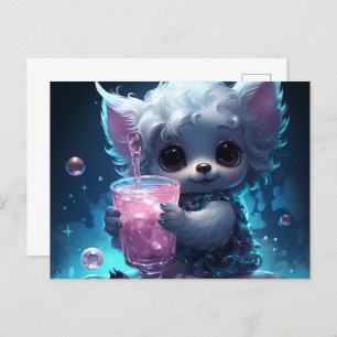 Carte postale Sweet and Playful Puppies