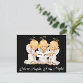 Carte Postale Sweet Angels Silent Night (Debout devant)