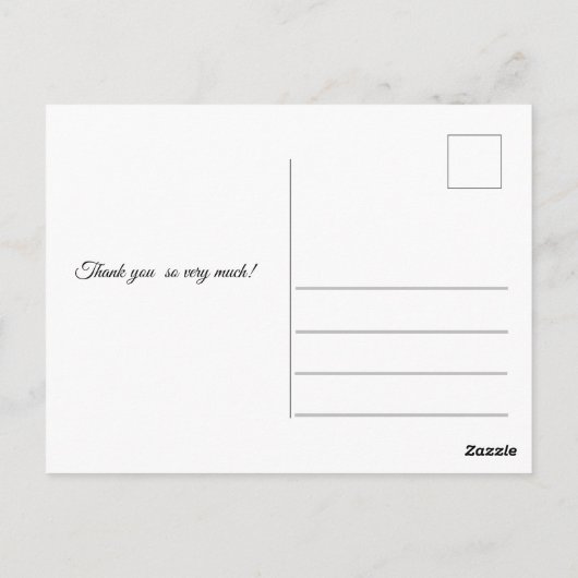 Carte Postale Sweet Bridesmaid Proposal Postcard (Dos)