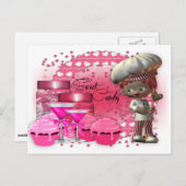 Carte postale Sweet Candy (Devant / Derrière)