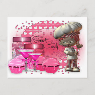 Carte postale Sweet Candy