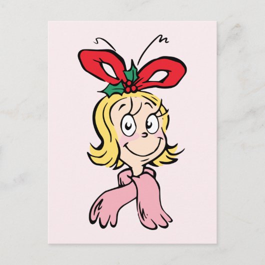Carte Postale Sweet Cindy Lou Who Portrait (Devant)