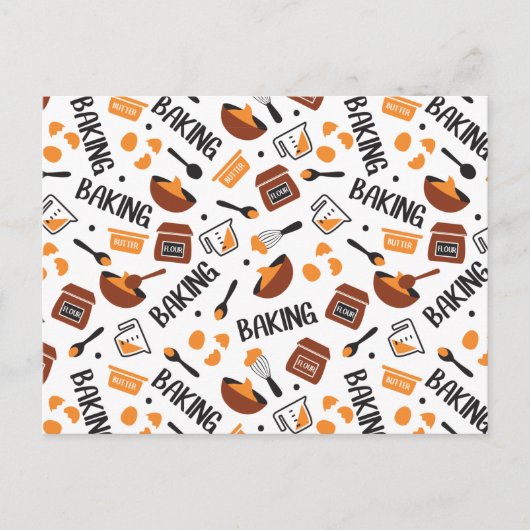 Carte Postale Sweet Cute Baking Art (Devant)