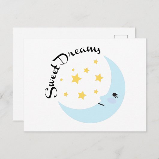 Carte Postale Sweet Dreams (Devant / Derrière)