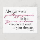 Carte postale Sweet Dreams (Devant)