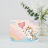 Carte Postale Sweet Dreams Unicorn (Debout devant)