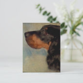 Carte postale Sweet Gordon Setter (Debout devant)