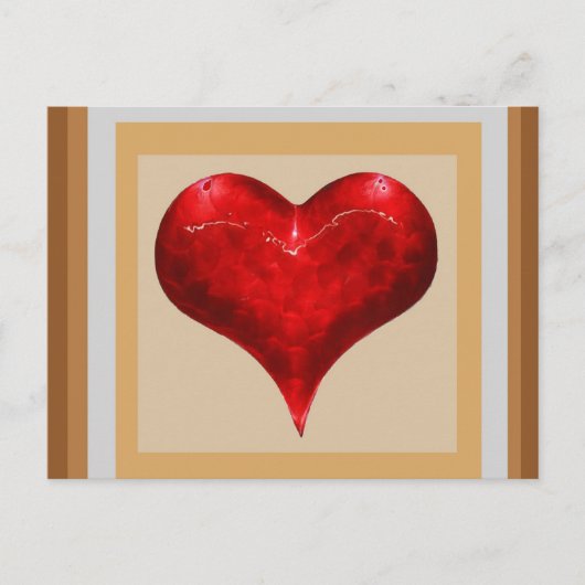 Carte Postale Sweet Heart - L'AMOUR est dans l'air (Devant)