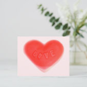 Carte postale Sweet Heart Pink (Debout devant)