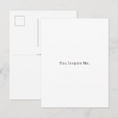 Carte Postale Sweet Inspational Card (Devant / Derrière)