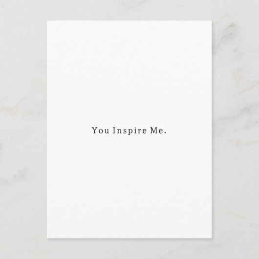 Carte Postale Sweet Inspational Card (Devant)