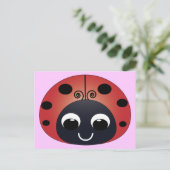 Carte postale Sweet Ladybug (Debout devant)
