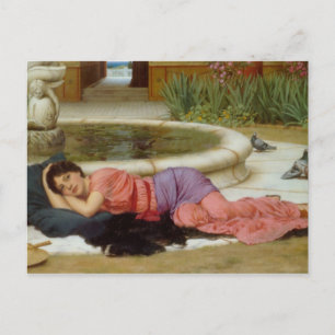 Carte Postale Sweet Nothings (Dolce Far Niente) John Godward
