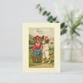 Carte Postale Sweet Pups Meilleurs voeux d'anniversaire (Debout devant)