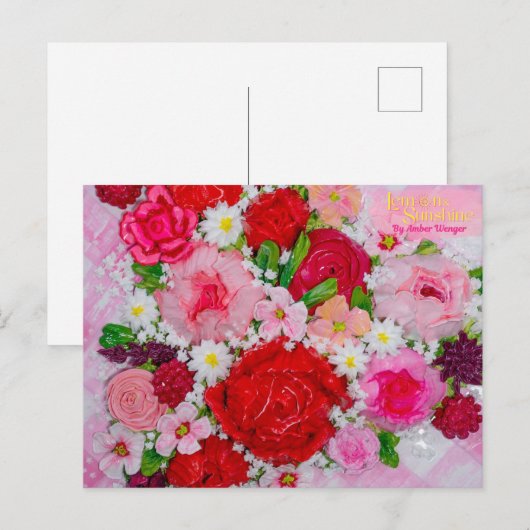 Carte Postale "Sweet Summer Love" (Devant / Derrière)