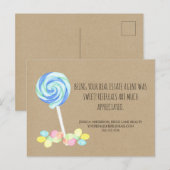 Carte Postale Sweet Traite Immobilier Référentiel Agriculture (Devant / Derrière)