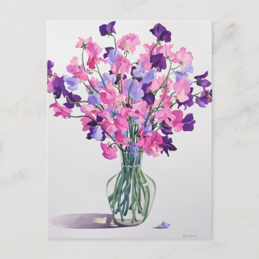 Carte Postale Sweetpeas 2007 (Devant)