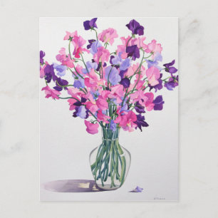 Carte Postale Sweetpeas 2007