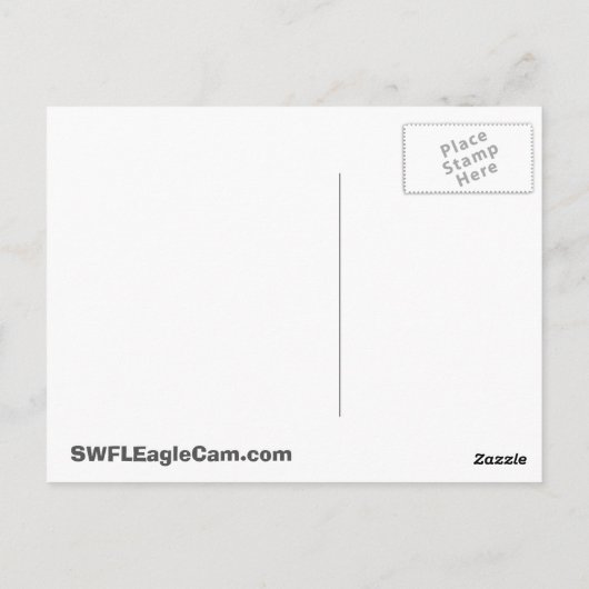 Carte postale SWFLEagleCam (Dos)
