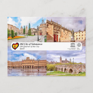 Carte Postale SWH UNESCO - Vieux quartier de Salamanque