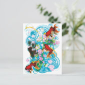 CARTE POSTALE SWIMMY (Debout devant)