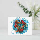 CARTE POSTALE SWIMMY (Debout devant)