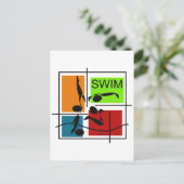 Carte Postale SwimQuartet (Debout devant)
